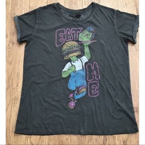 Iron Fist Hamburger Hank zombie burger boy tee